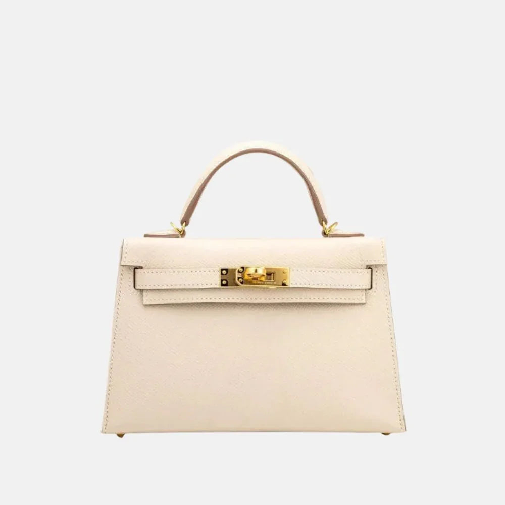 Kelly Cream Mini Bag - Premium Collection