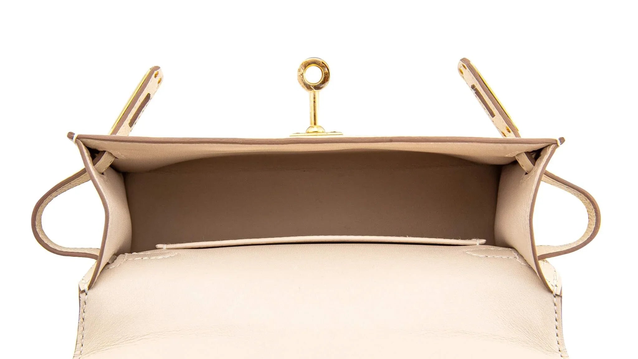 Kelly Cream Mini Bag - Premium Collection
